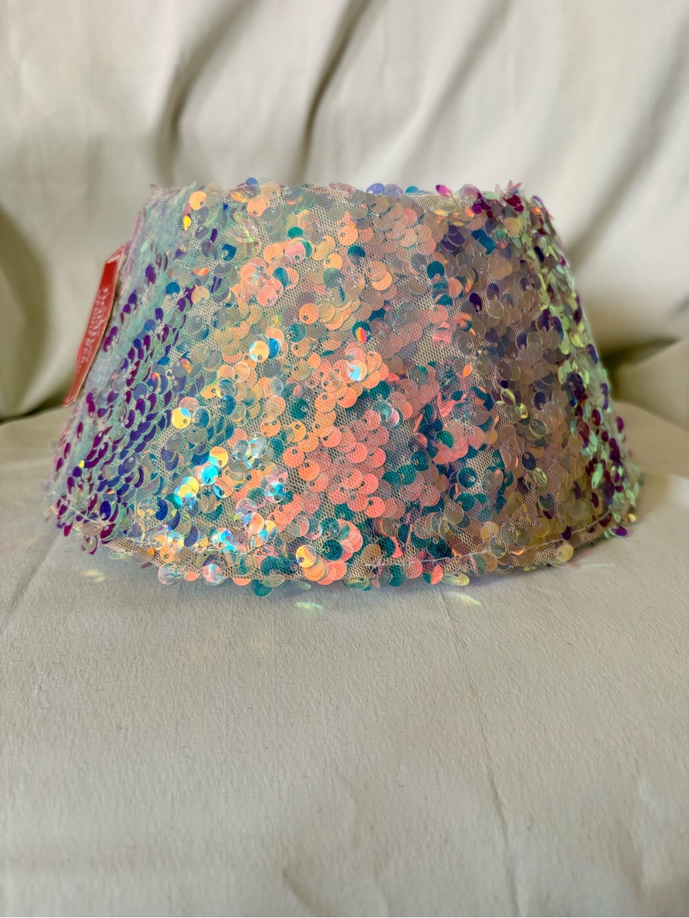 Forever 21 Iridescent Sequin Mini Tree Stand Band